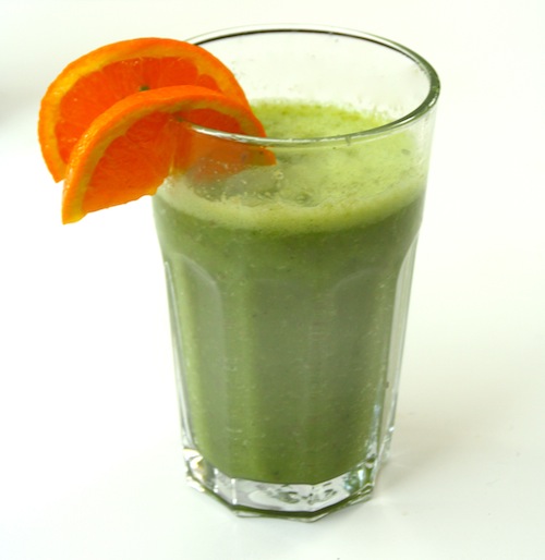 Een groene smoothie als ontbijt is als een medicijn voor een goed gevoel voor de rest van de dag! 