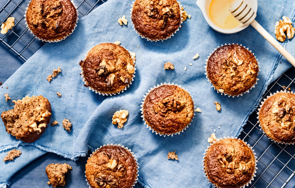 hartige muffins zijn de perfecte gezonde hapjes
